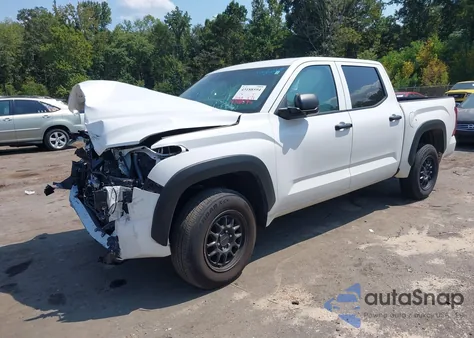 2025 Toyota Tundra Sr 4Wd из США, поврежденный, VIN 5TFKB5DB9SX271872